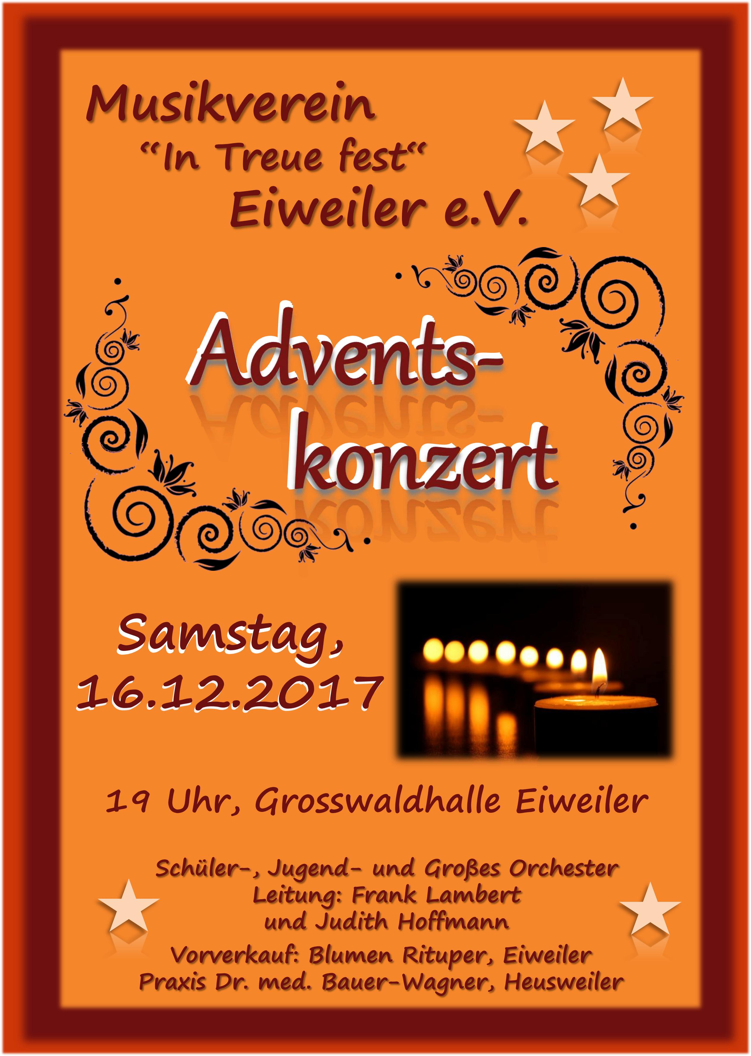 Plakat Adventskonert 2017